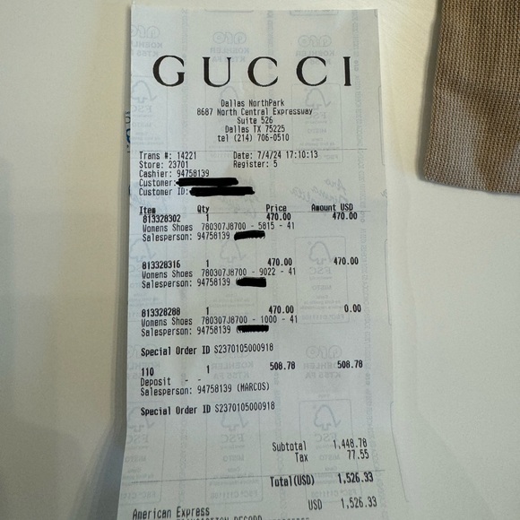 Gucci Women’s Rubber Interlocking Slide Sandal - Picture 4 of 5